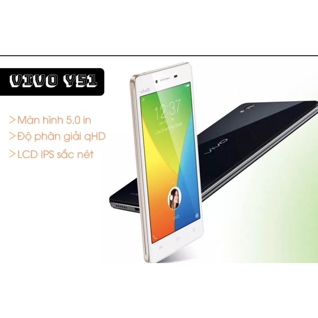 điện thoại Chính Hãng giá rẻ Vivo Y55 máy 2sim ram 2G/16G, lướt Tiktok Zalo FB Youtube, chơi Liên Quân-Free Fire-PUBG mư