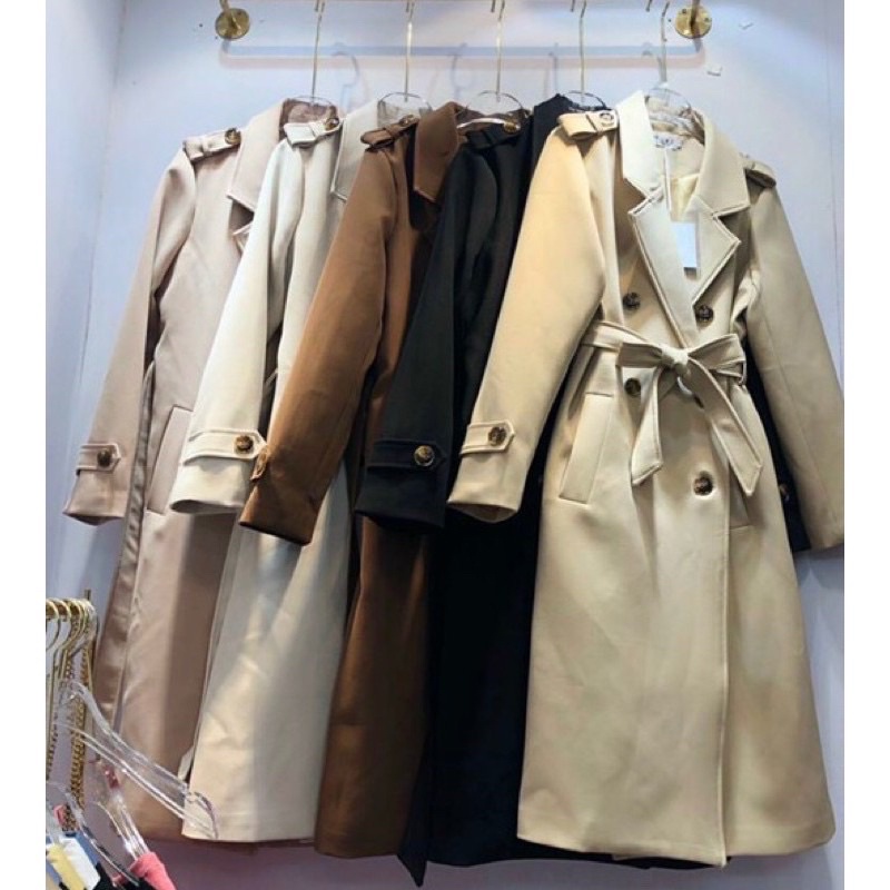 Áo khoác măng tô chất siêu đẹp  loai 1 nặng 1.2kg