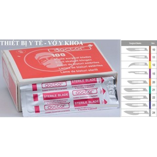 Lưỡi dao mổ doctor số 10 - 23