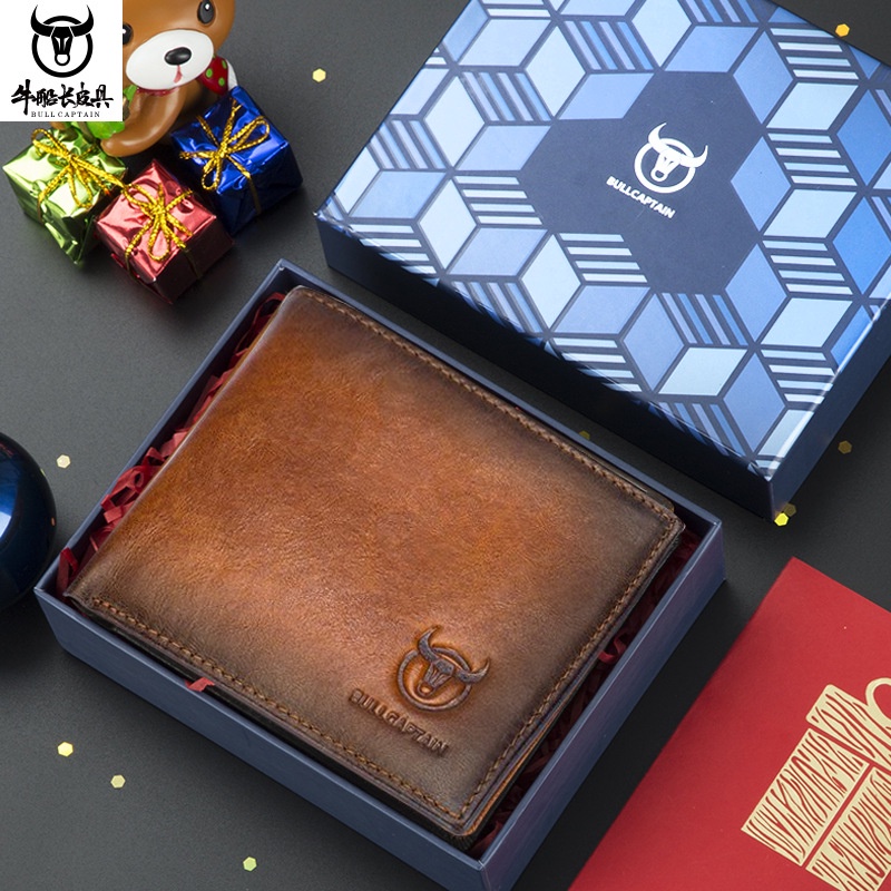 Ví nam bóp nam, da bò thật dáng ngang thời trang hàng cao cấp chất lượng VN3 - Ladykiller