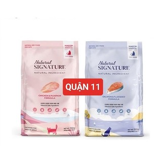 [400g][1.6kg] Natural Signature Thức ăn hạt hữu cơ cao cấp cho mèo
