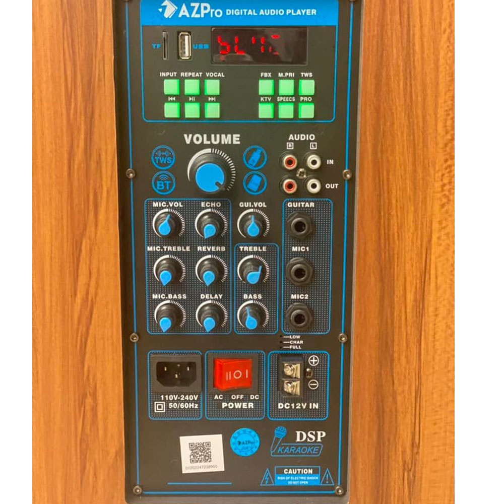 Loa Kéo Karaoke Công Suất Lớn 950W | Loa Kéo Giá Rẻ AZPro AZ-16A | Loa Kéo Bluetooth Đọc Được Usb Thẻ Nhớ Tay Kéo