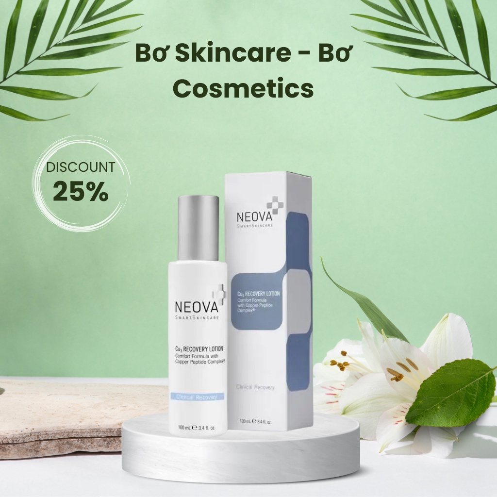 (NHẬP CÔNG TY) Kem dưỡng da Neova CU3 Recovery Lotion 100ml