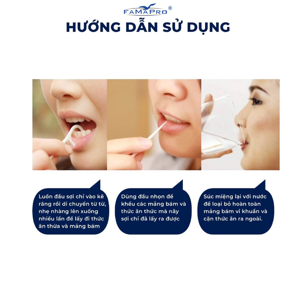 Thùng Tăm Chỉ Nha Khoa Nam Anh Famapro Hàng Việt Nam Chất Lượng Cao