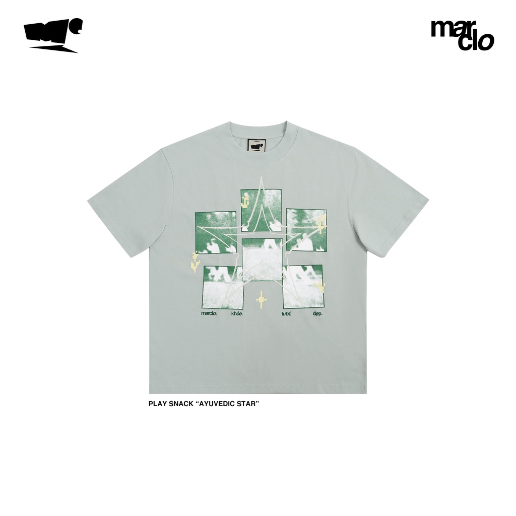 Marclo "Ayuvedic Star" - Áo Thun Boxy