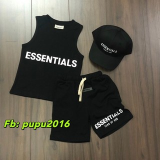 Set 3 chi tiết có mũ essen cho bé