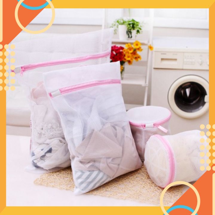 Túi Lưới Giặt Đựng Quần Áo, Đồ Lót Trong Máy Giặt - Túi Giặt Bảo Quản Quần Áo Lưới Lỗ To
