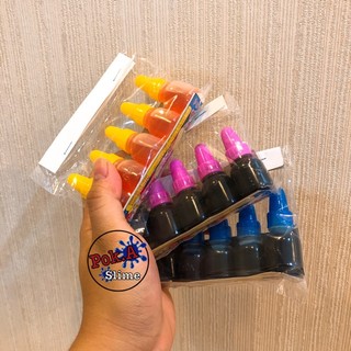 Màu nước làm slime - Sỉ 1 Lốc (10 vỉ)