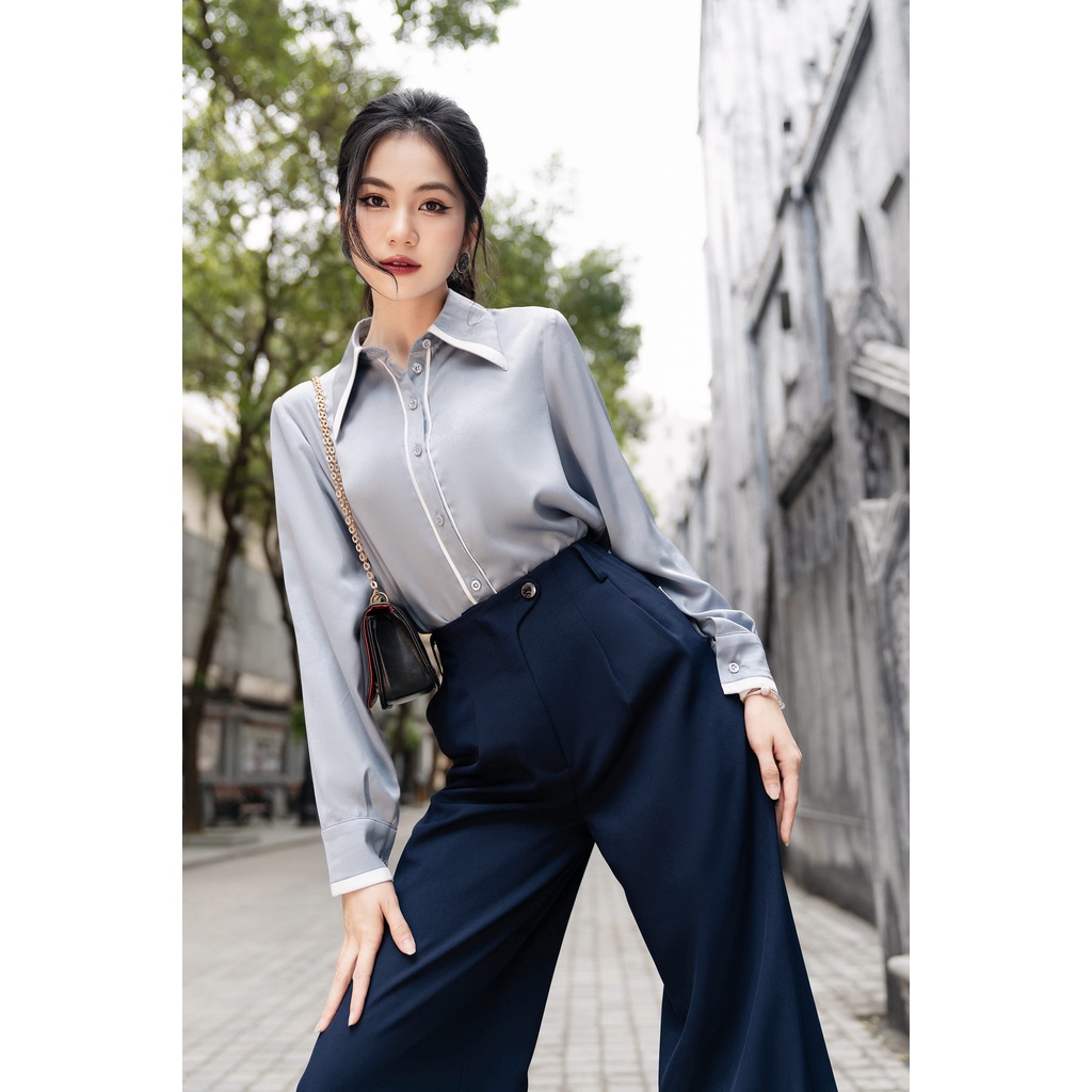 Áo sơ mi nữ Lamia Design LA330 thanh lịch phong cách sang trọng