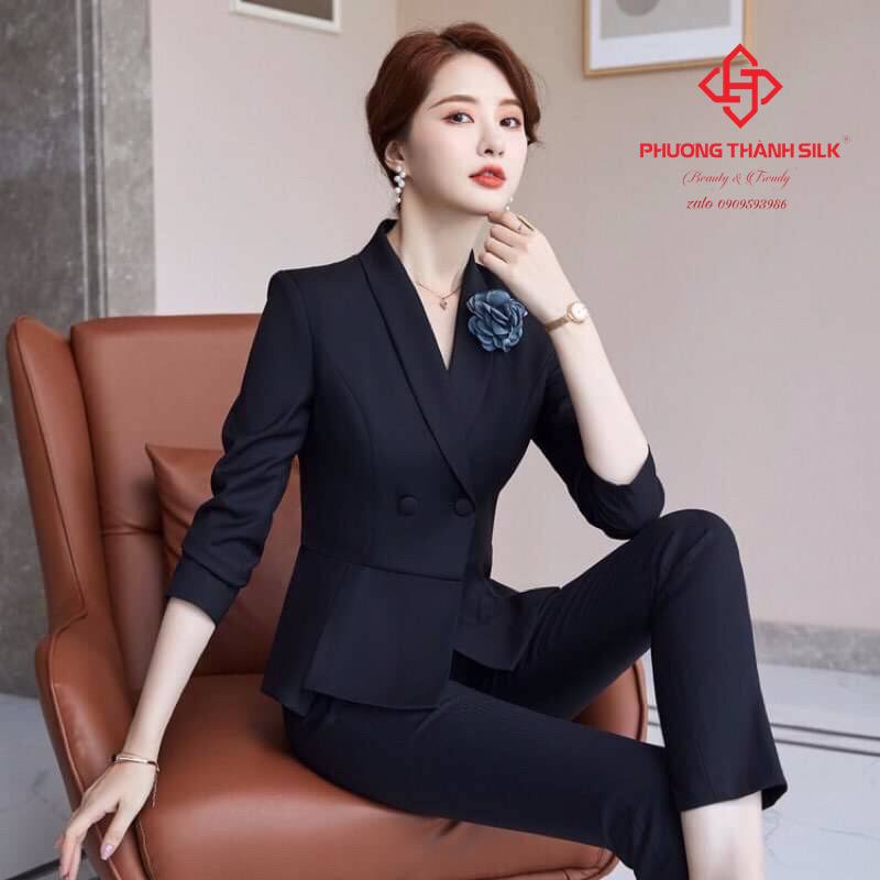 COMBO KHUYẾN MÃI MUA 5M TẶNG 0.5M - Vải CAROLAN siêu dày mịn,chuyên may váy kiểu,quần tây,set vest,đồng phục học sinh