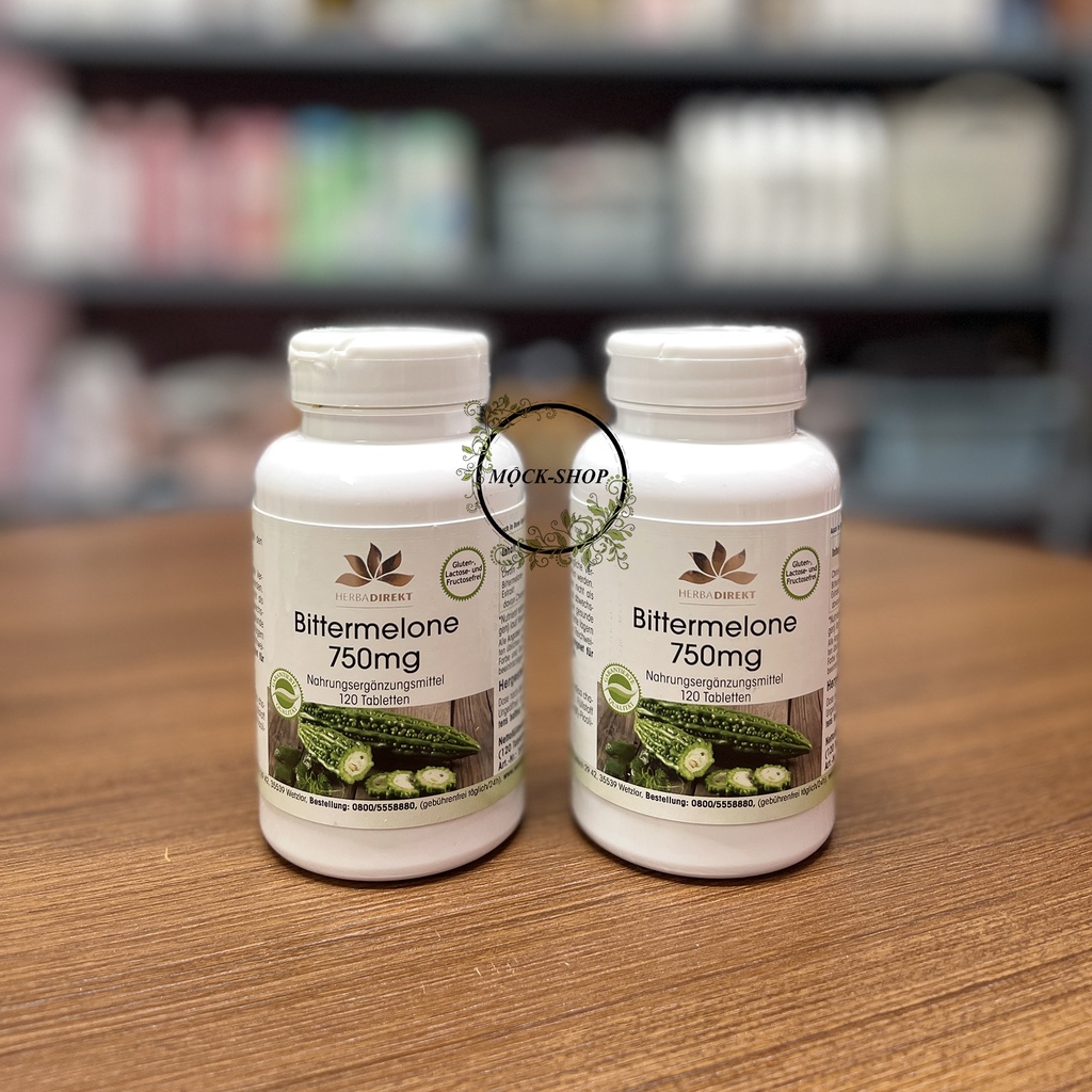 VIÊN UỐNG GIẢM CÂN WARNKE BITTERMELONE 750MG CHIẾT XUẤT TỪ MƯỚP ĐẮNG🇩🇪