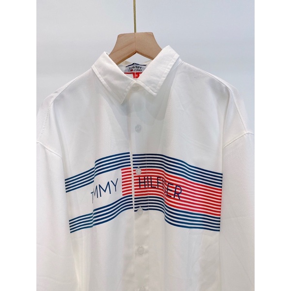 Áo Sơ Mi Tommy Line Đơn Giản , Sang Trọng !
