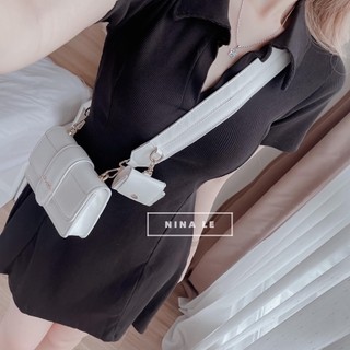 váy sen cổ đức đen QC hot hit