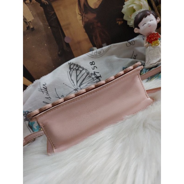 Túi hộp mini trái tim si 2hand hiệu CK 17x13