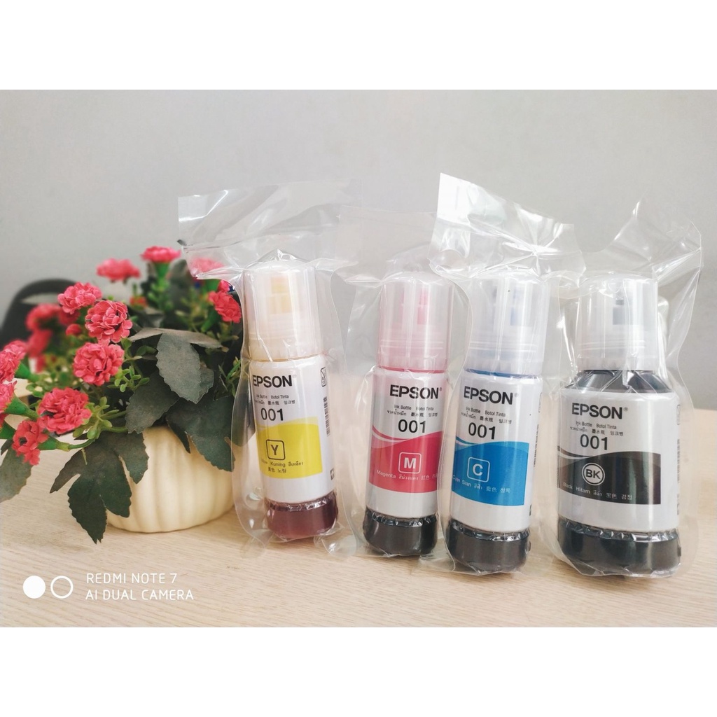 Mực epson 001 dùng cho máy in L4150/L4160/L4260/L4266/L6160/L6170/L6190/L6260/L6270/L6290 hàng nhập khẩu