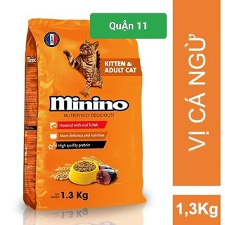 Thức ăn mèo MININO TUNA 1.3kg