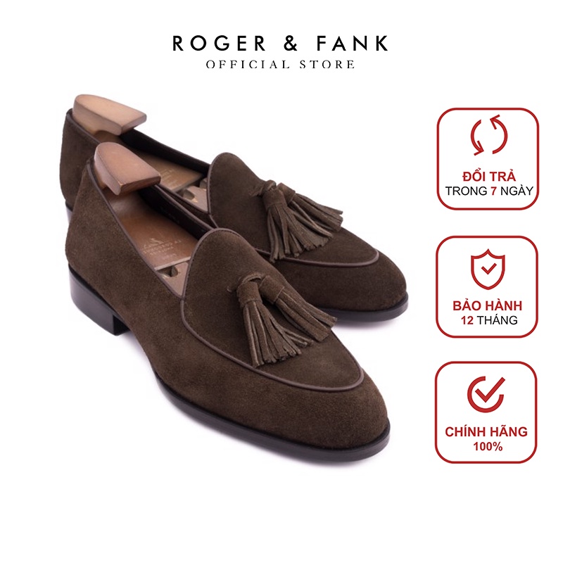 Giày da cao cấp Loafer ROGER & FANK LF806