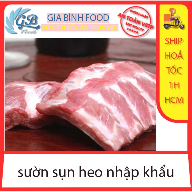 Sườn sụn 1kg_Ship hỏa tốc HCM