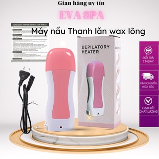 (Loại 1) Máy Nấu Sáp Wax Lông Tiện Lợi Depilatory- Máy Hồng Loại 1 Nóng Nhanh
