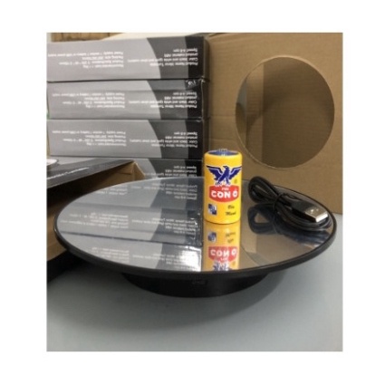 Bàn xoay sản phẩm xoay 360, hỗ trợ quay video, trang trí, chụp ảnh sản phẩm, quay mô hình,  livestream tiktok,