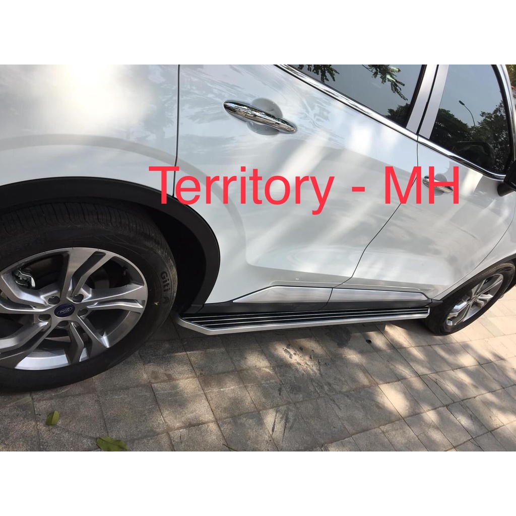 Bậc lên xuống, bệ bước chân ô tô Ford Territory 2022 - 2023. Mẫu nhôm đúc cao cấp MH