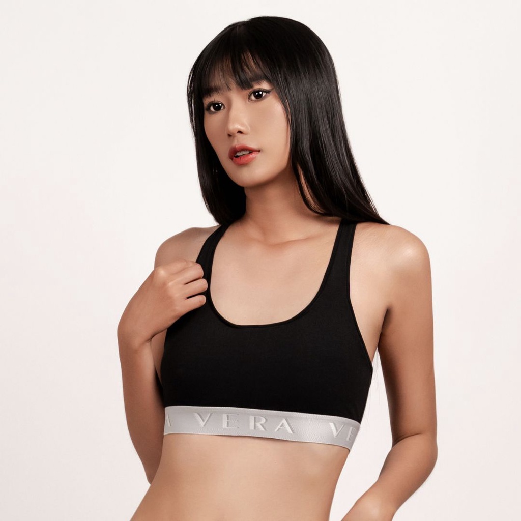 Áo Ngực Vera By Chipu Dáng Sport Bra Cotton Spandex - 0006