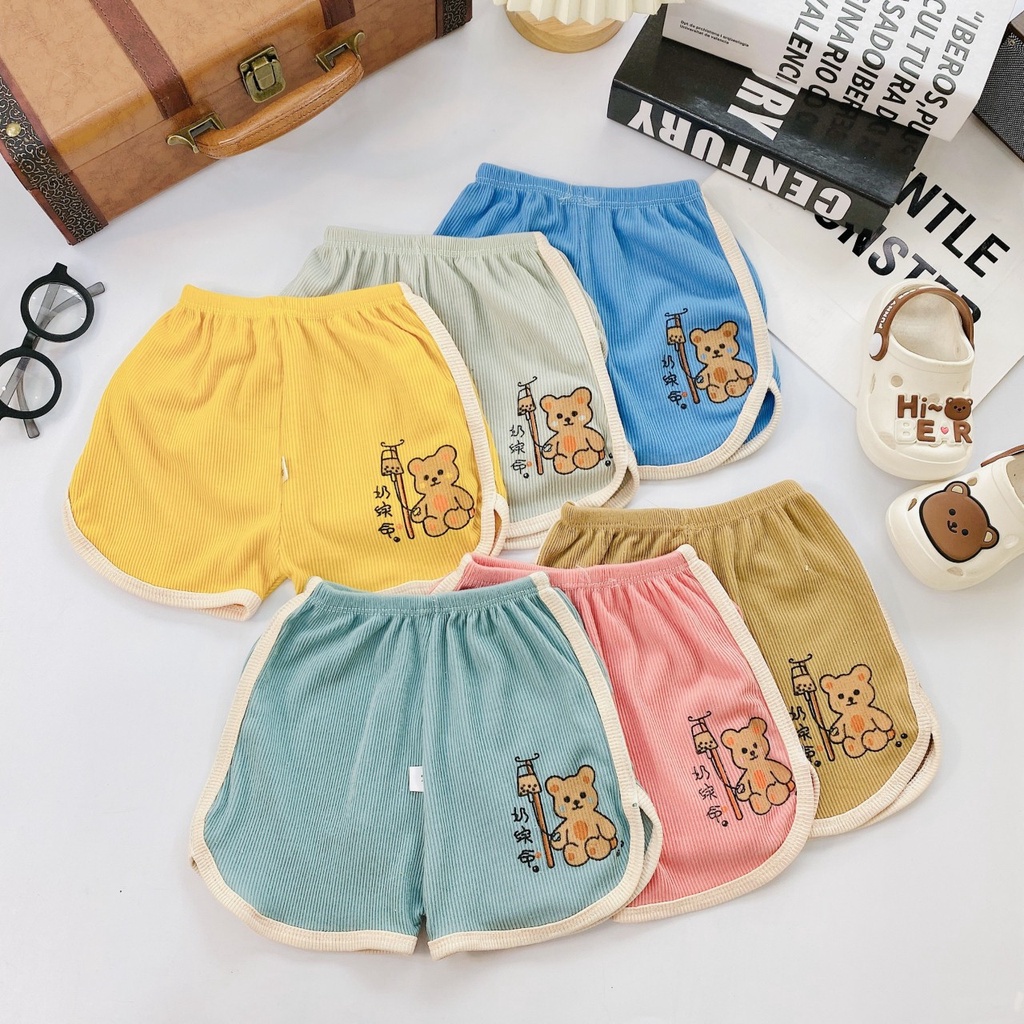 Quần đùi chục chất len lạnh siêu mềm mát cho bé trai/bé gái từ 4kg đến 15kg - JKIDSVN