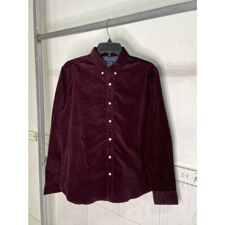 áo sơ mi nhung , phom đẹp độc lạ , vnxk