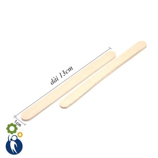 Que kem gỗ dẹp làm đồ handmade dài 13,5cm gói 100g