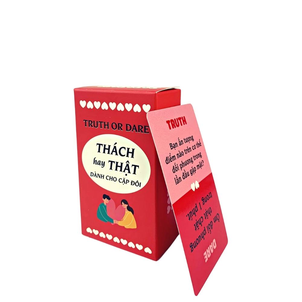 Bộ bài Truth or Dare Thách Hay Thật dành cho cặp đôi