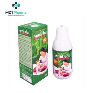Nước tắm thảo mộc hết rôm sảy cho bé amibebe 250ml