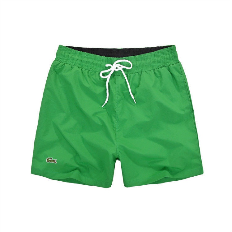 Lacoste Quần Short Đi Biển Màu Trơn Nhiều Túi Thời Trang Mùa Hè
