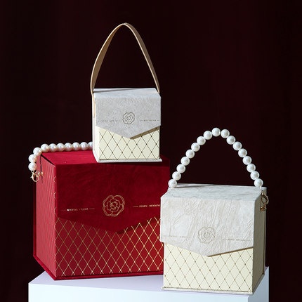 Hộp quà xách tay, hộp đựng quà sang trọng đựng mỹ phẩm, hộp quà 8/3, ngày 20/10