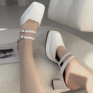 (SẴN SIZE 36,37,38,39) GIÀY CAO GÓT A68 ĐẾ CAO 7.5CM