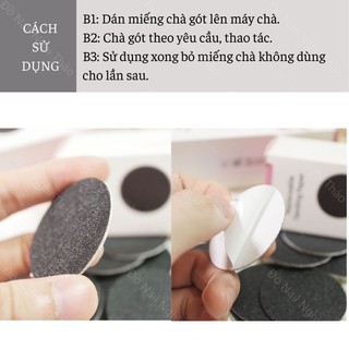 Miếng chà gót chân, hộp 60 miếng