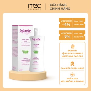 Dung dịch vệ sinh phụ nữ hằng ngày dịu nhẹ Saforelle Giảm Ngứa Da Nhạy Cảm - Mecskincare