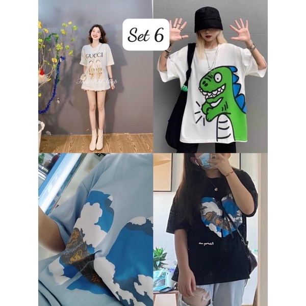 Set 4 Áo Chỉ 100k