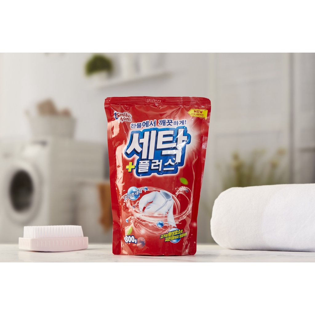 Bột giặt Hàn Quốc SANDOKKAEBI SMILE MOM 800g