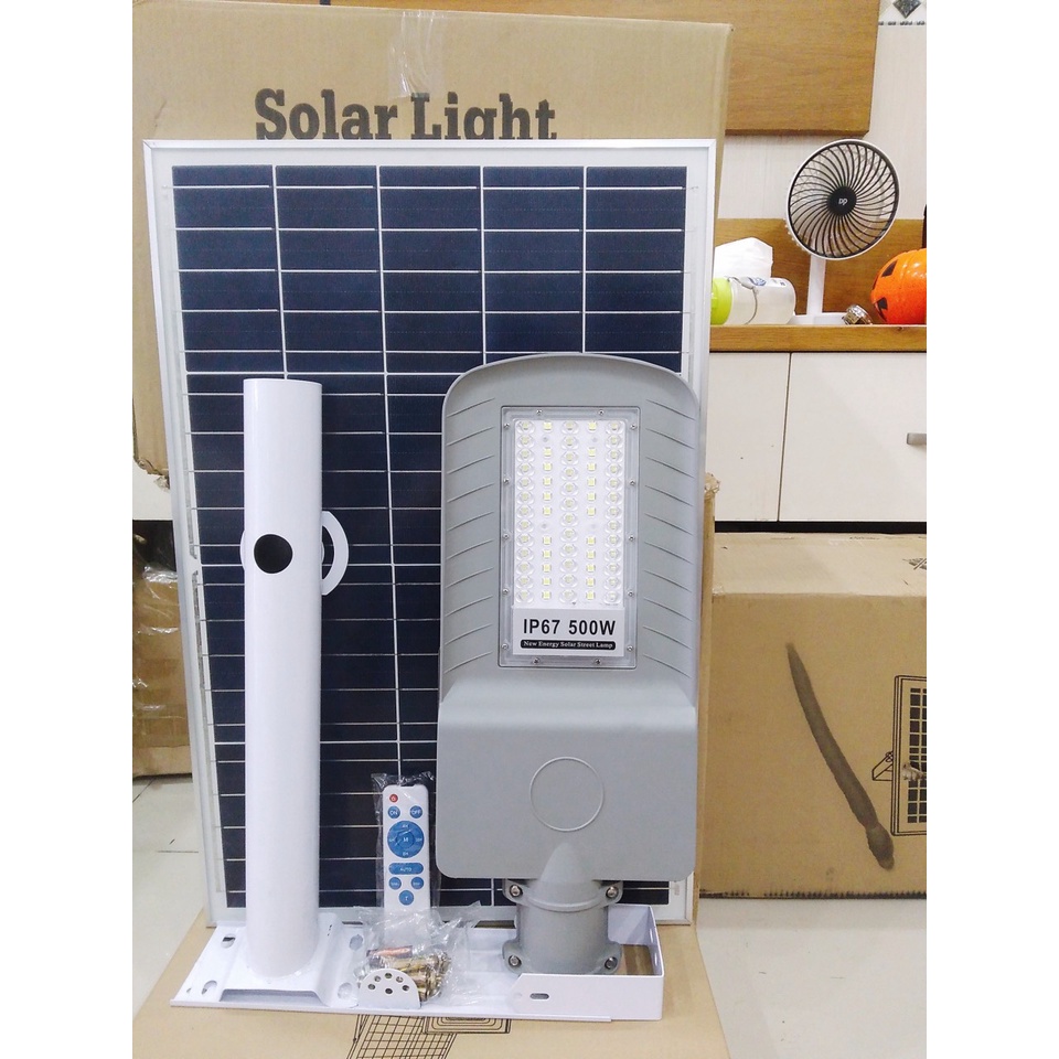 DK【Chính Hãng】Đèn đường năng lượng mặt trời Solar Treet Light 500W