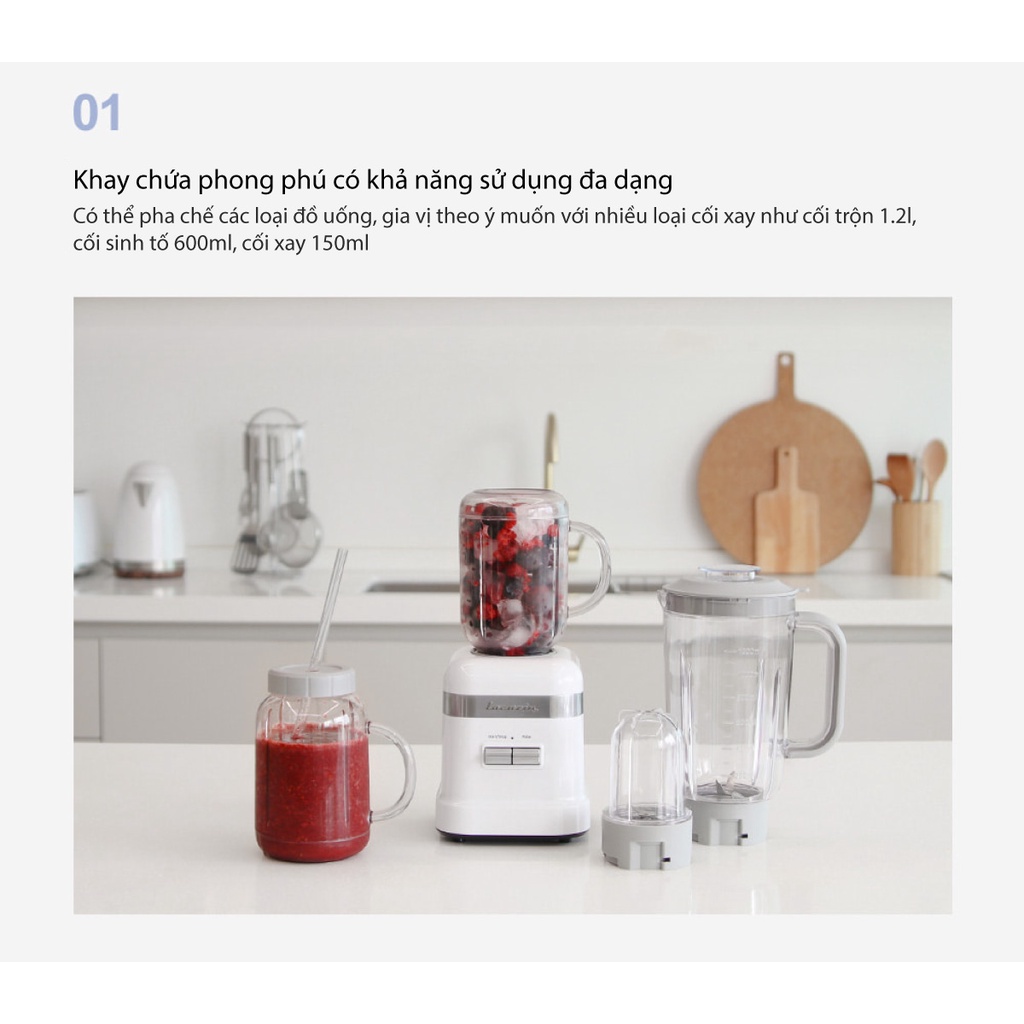 Máy xay sinh tố đa năng Lacuzin - LCZ4004