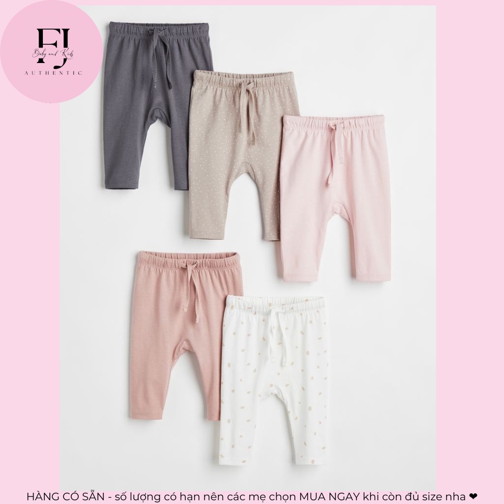 Quần trẻ em chính hãng HM, quần bé gái quần thun, hàng hiệu cho bé