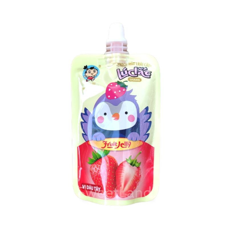 Thạch lúc lắc, thơm ngon, giàu dinh dưỡng, bổ sung vitamin, nhiều vị trái cây hấp dẫn