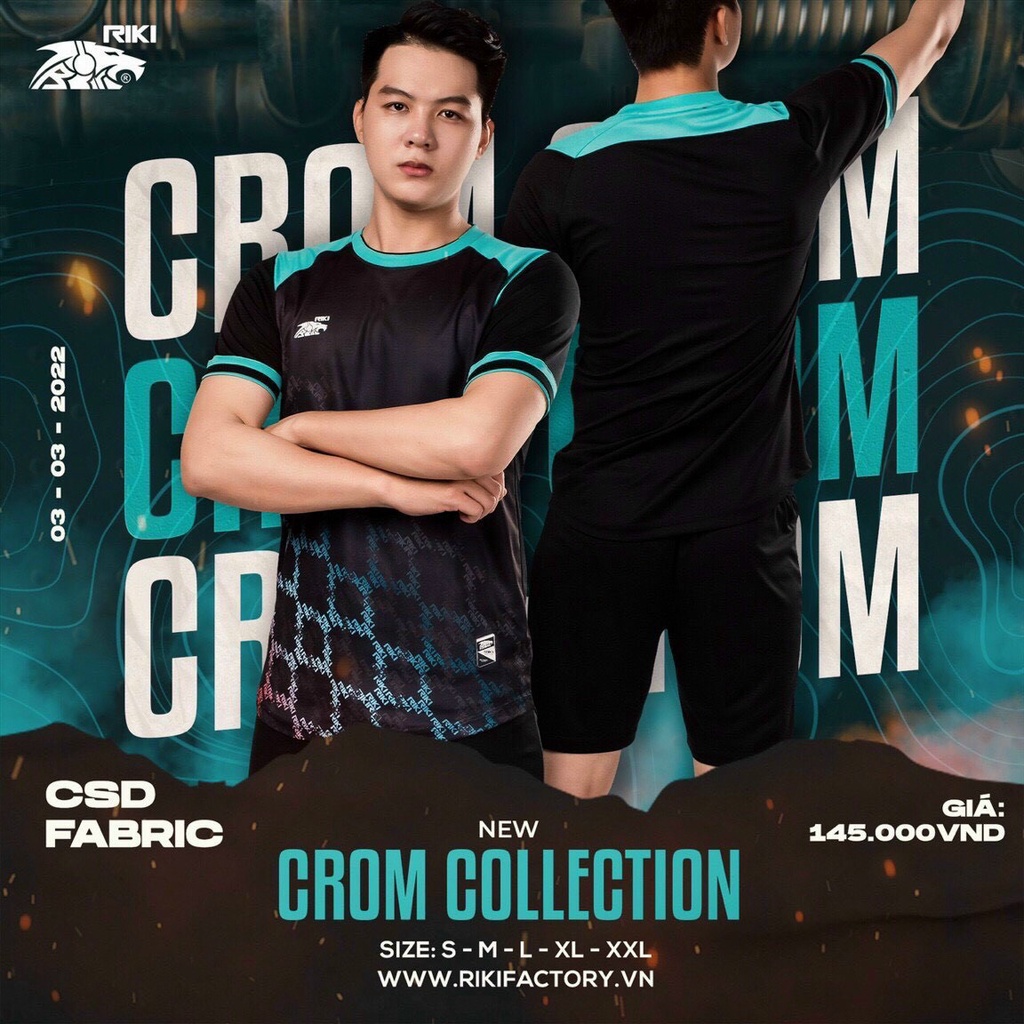 Áo thể thao Crom Collection 2023 ( đặt làm nhóm IB shop ạ)