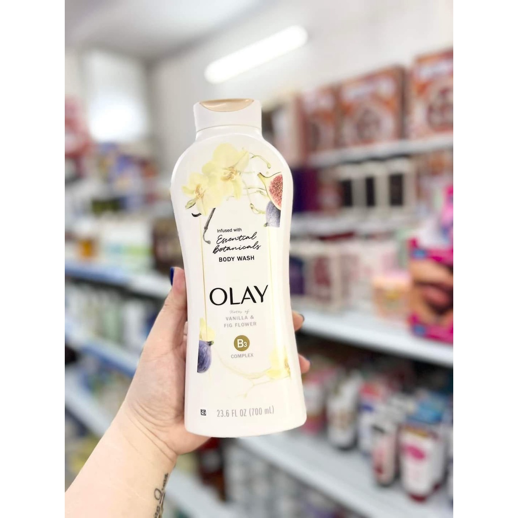 Sữa tắm nước hoa nữ OLAY Mỹ Fresh Outlast White Body Wash (700ml)