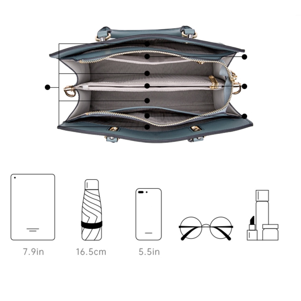 Túi Xách Nữ Hàng Hiệu ZOOLER Hàn Quốc ZL120 Đẳng Cấp Da Thật Cao Cấp FullBox Size 28.5cm Làm Quà Tặng, Sinh Nhật