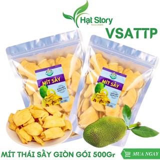  500Gr Mít Sấy Giòn Hàng Loại 1 Đà Lạt Cam Kết Ngon Giòn Như Hình 