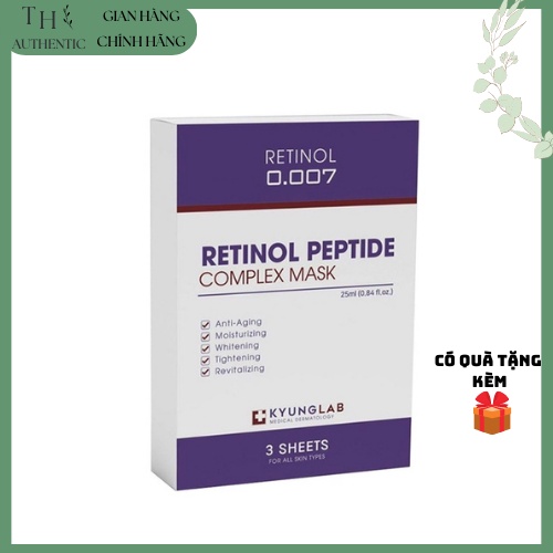 MẶT NẠ RETINOL PEPTIDE COMPLEX MASK KYUNGLAB