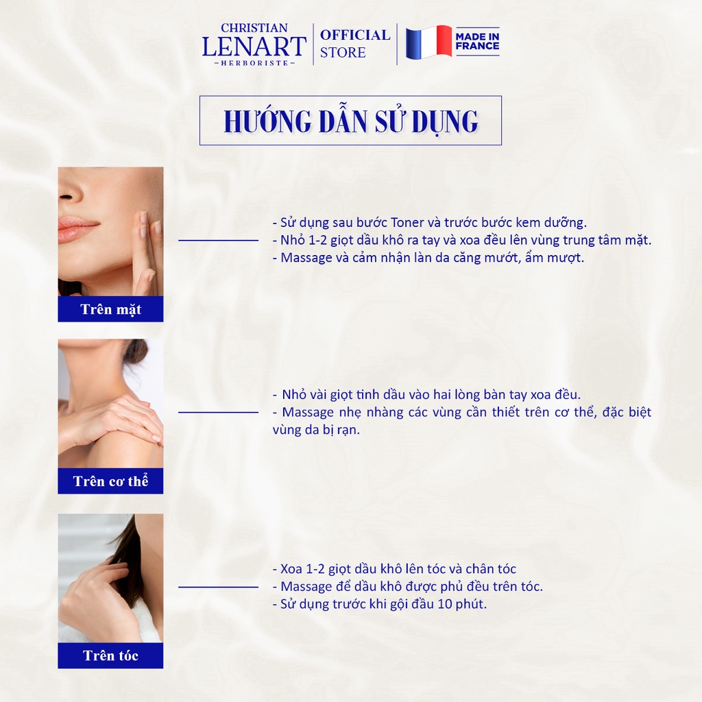 Dầu Khô Dưỡng Ẩm Và Phục Hồi Đa Năng Christian Lenart Huile Sèche Exotique 100ml