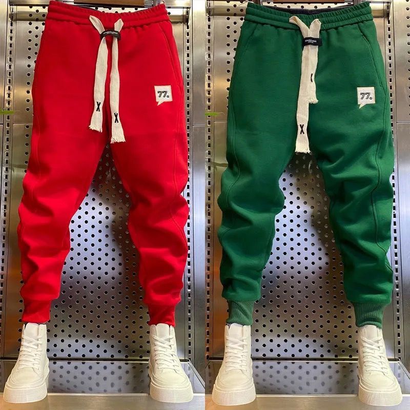 * * Qu n Th Trai * Quần Thể Thao Harem Thể Thao Phong Cách Hàn Quốc Đơn Giản Hợp Thời Trang Mùa Xuân Kuaishou Tik Tok Influencer