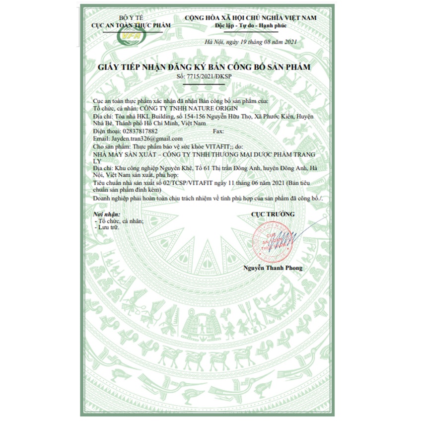 Vitafit hỗ trợ tăng cường chuyển hóa chất béo, hỗ trợ giảm béo 20 viên , Coastlinecare